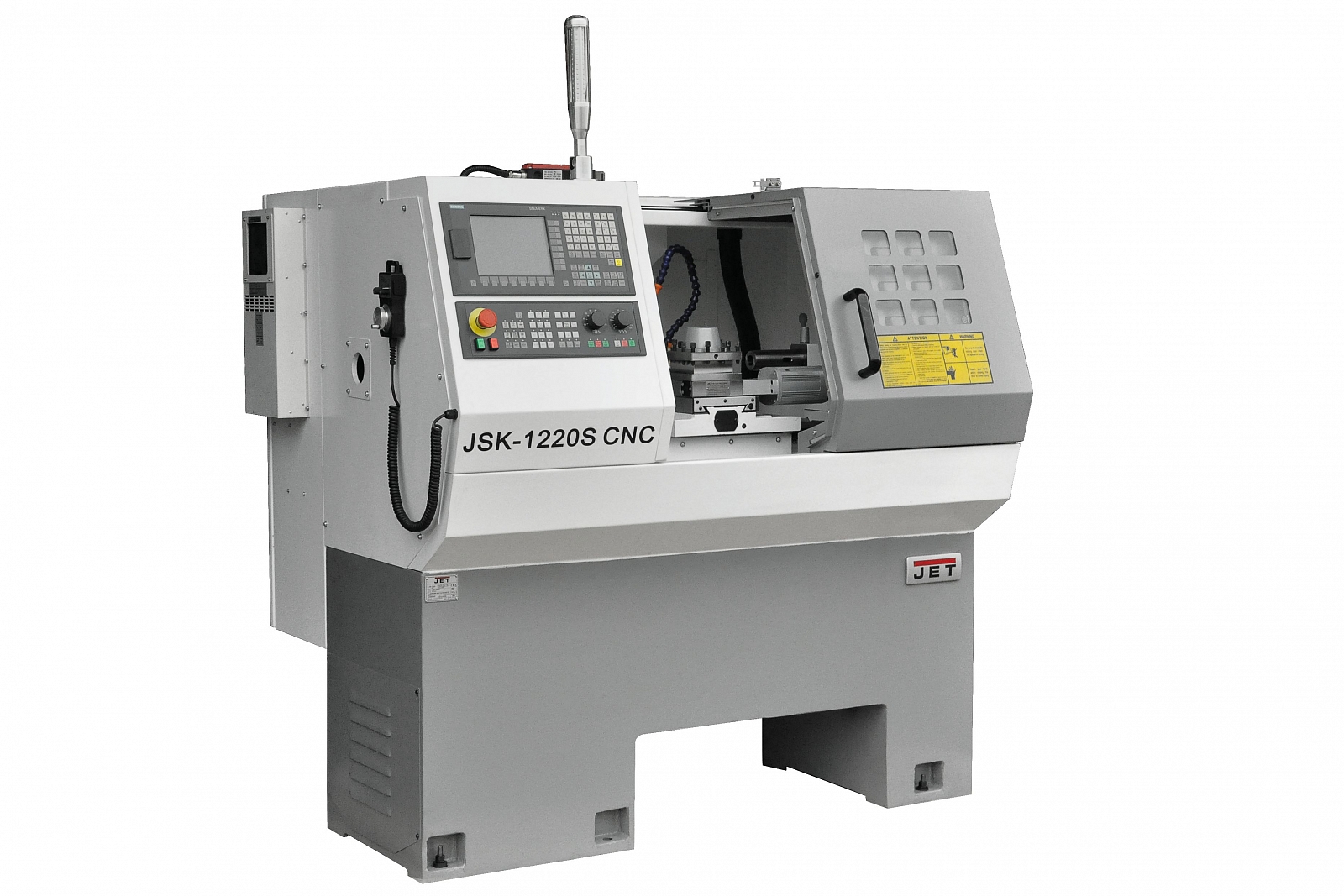 Токарный станок с ЧПУ JET JSK-1220F CNC (Fanuc, гидр. патрон, 4-х поз. резцедержка)